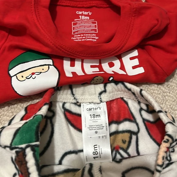 NWT Carter’s PJ set. Size 18 month - Picture 6 of 7